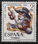 Stamps Spain -  Año Santo Compostelano