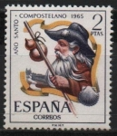 Stamps Spain -  Año Santo Compostelano