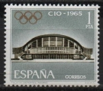 Stamps Spain -  LXIII Asamblea dl Comite Olimpico Internacional 