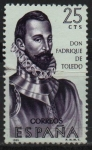 Stamps Spain -  Fadrique d´Toledo