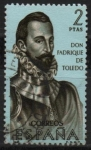 Stamps Spain -  Fadrique d´Toledo