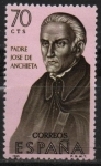 Stamps Spain -  Padre Jose d´Anchieta