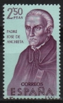 Stamps Spain -  Padre Jose d´Anchieta