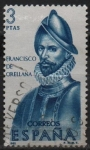 Stamps Spain -  Francisco d´Orellana