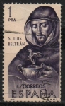 Stamps Spain -  San Luis Beltran