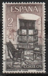 Stamps Spain -  Monasterio d´Yute 