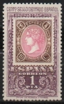 Stamps Spain -  Centenario dl primer sello dentado 