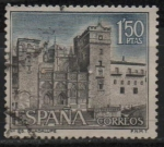 Stamps Spain -  Monasterio d´Guadalupe 