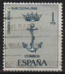 Stamps Spain -  Semana naval en Barcelona