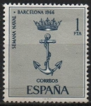 Stamps Spain -  Semana naval en Barcelona