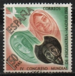 Stamps Spain -  IV congreso mundial d´Psiquiatria