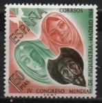 Stamps Spain -  IV congreso mundial d´Psiquiatria