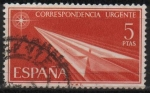 Stamps Spain -  Alegoria Tipo 1956