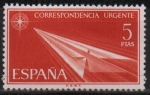 Stamps Spain -  Alegoria Tipo 1956