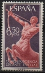 Stamps Spain -  Alegoria Tipo 1956