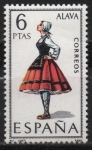 Stamps Spain -  Trajes Tipicos Españoles 