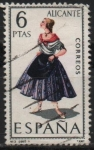 Stamps Spain -  Trajes Tipicos Españoles 