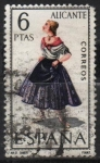 Stamps Spain -  Trajes Tipicos Españoles 