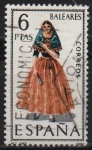 Stamps Spain -  Trajes Tipicos Españoles 