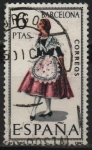 Stamps Spain -  Trajes Tipicos Españoles 