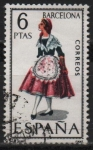 Stamps Spain -  Trajes Tipicos Españoles 