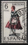 Stamps Spain -  Trajes Tipicos Españoles 