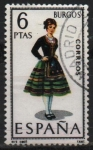 Stamps Spain -  Trajes Tipicos Españoles 