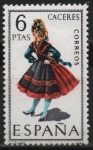 Stamps Spain -  Trajes Tipicos Españoles 