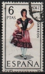 Stamps Spain -  Trajes Tipicos Españoles 