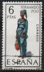 Stamps Spain -  Trajes Tipicos Españoles 