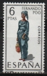 Stamps Spain -  Trajes Tipicos Españoles 