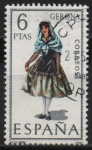 Stamps Spain -  Trajes Tipicos Españoles 