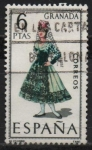 Stamps Spain -  Trajes Tipicos Españoles 