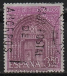 Sellos de Europa - Espa�a -  Iglesis d´Santa Maria Sanguesa Navarra