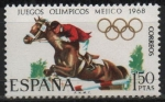 Stamps Spain -  XIX Juegos Olimpicos en Mejico 