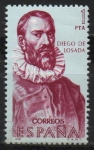 Stamps Spain -  Diego d´Losada