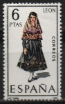 Stamps Spain -  Trajes Tipicos Españoles 