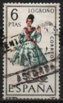 Stamps Spain -  Trajes Tipicos Españoles 