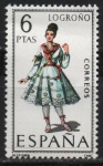 Stamps Spain -  Trajes Tipicos Españoles 