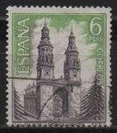 Stamps Spain -  Iglesia d´Santa Maria l´Redonda Logroño