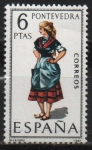 Stamps Spain -  Trajes Tipicos Españoles 