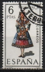 Stamps Spain -  Trajes Tipicos Españoles 