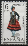 Stamps Spain -  Trajes Tipicos Españoles 