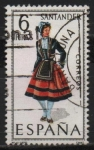 Stamps Spain -  Trajes Tipicos Españoles 