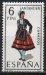 Stamps Spain -  Trajes Tipicos Españoles 