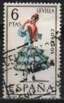 Stamps Spain -  Trajes Tipicos Españoles 