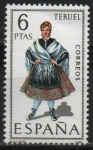 Stamps Spain -  Trajes Tipicos Españoles 