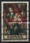 Stamps Spain -  La Virgen co los niños Jesus y Juan