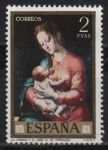 Stamps Spain -  La Virgen y el Niño