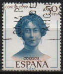 Stamps Spain -  Concha Espina